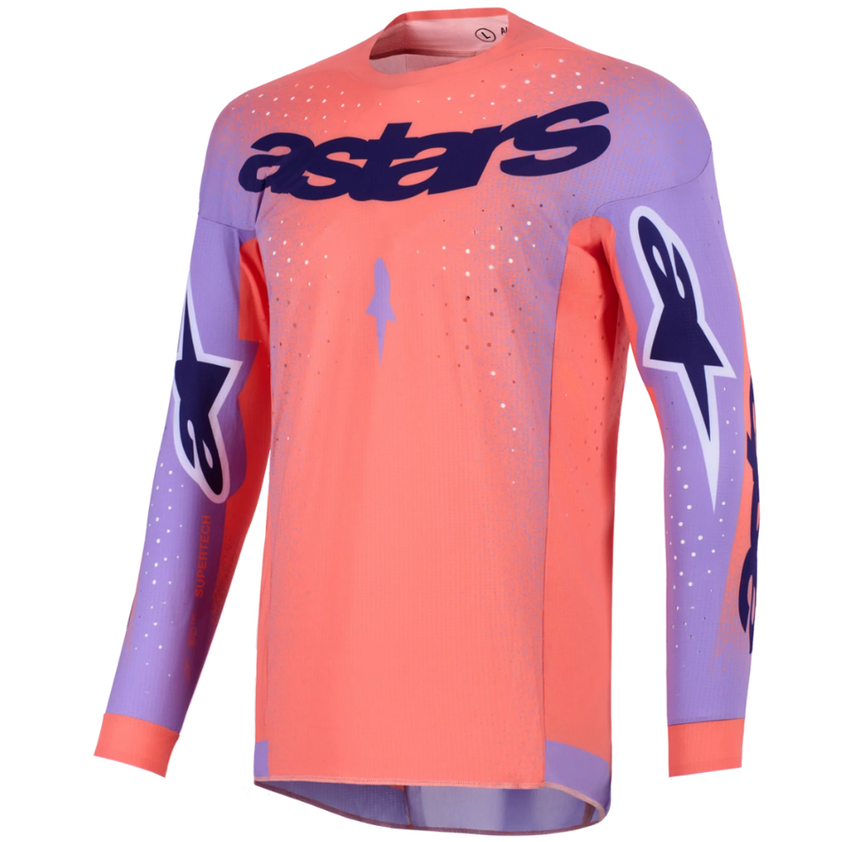 Jersey: ALPINESTARS 2026 SUPERTECH SCENZ Hot Coral/Purple