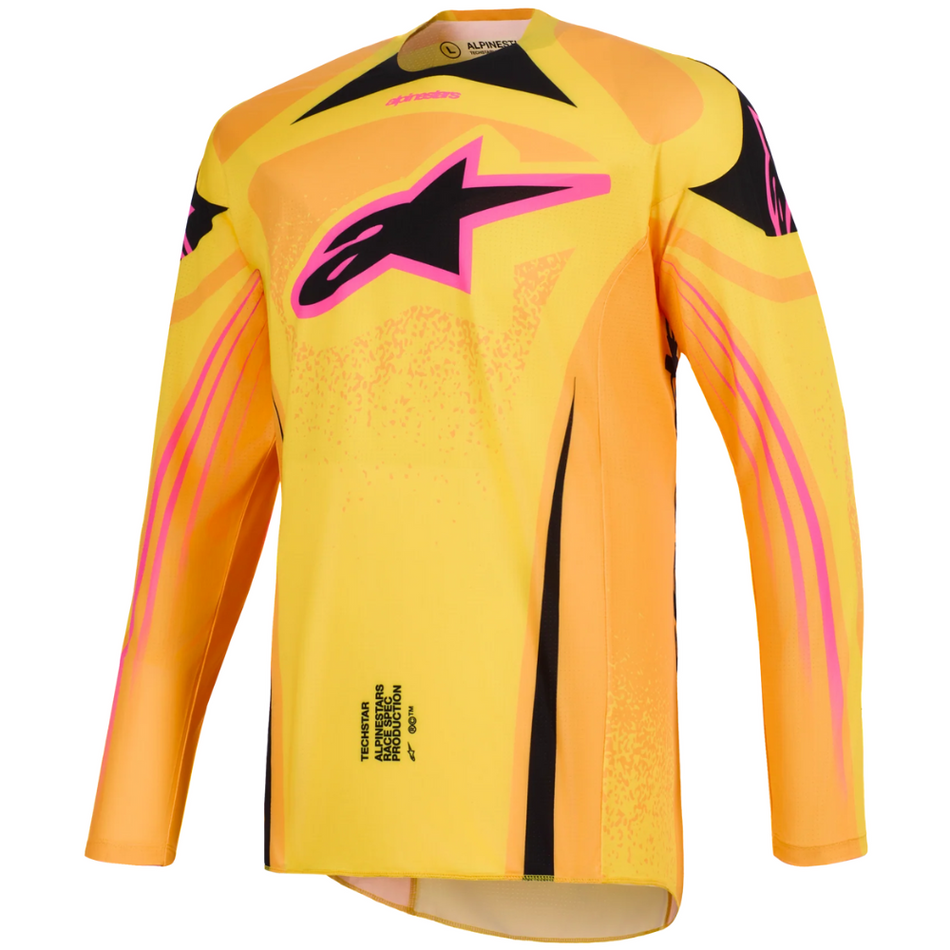 Jersey: ALPINESTARS 2026 TECHSTAR NOMUR Orange/Yellow Pink