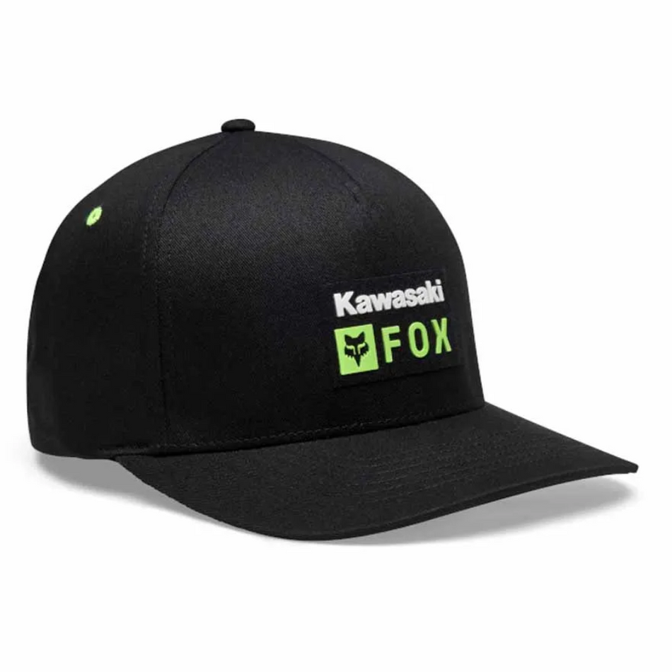 Hat: FOX 2025 KAWI FLEXFIT Black