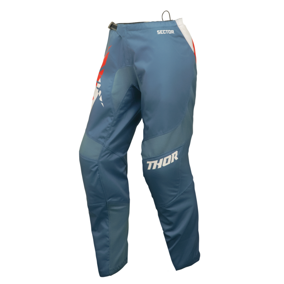 Pants: THOR 2025 Women SECTOR Split Blue Steel/Vintage White
