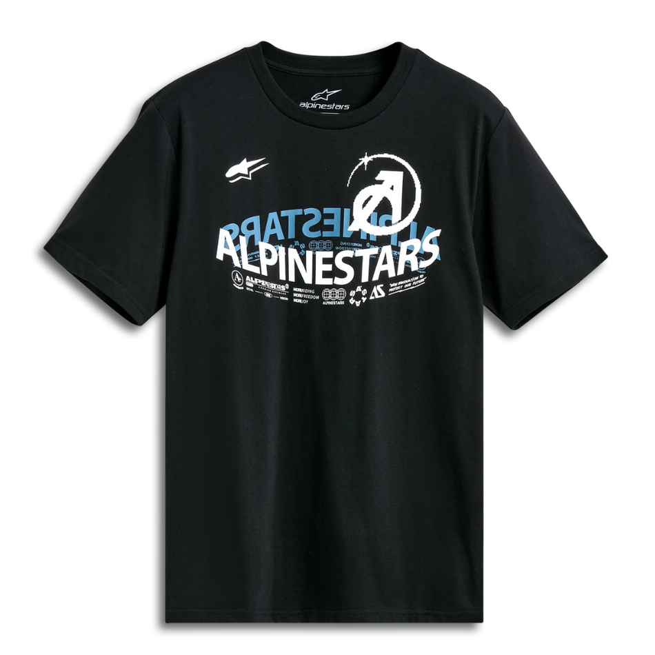 Tee: ALPINESTARS 2025 SEMICIRCLE SS CSF Black