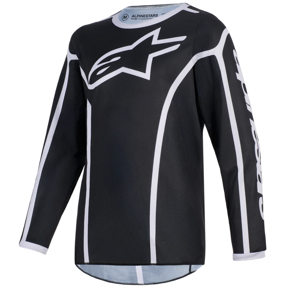 Jersey: ALPINESTARS 2026 Youth FLUID APEX Black/Gray