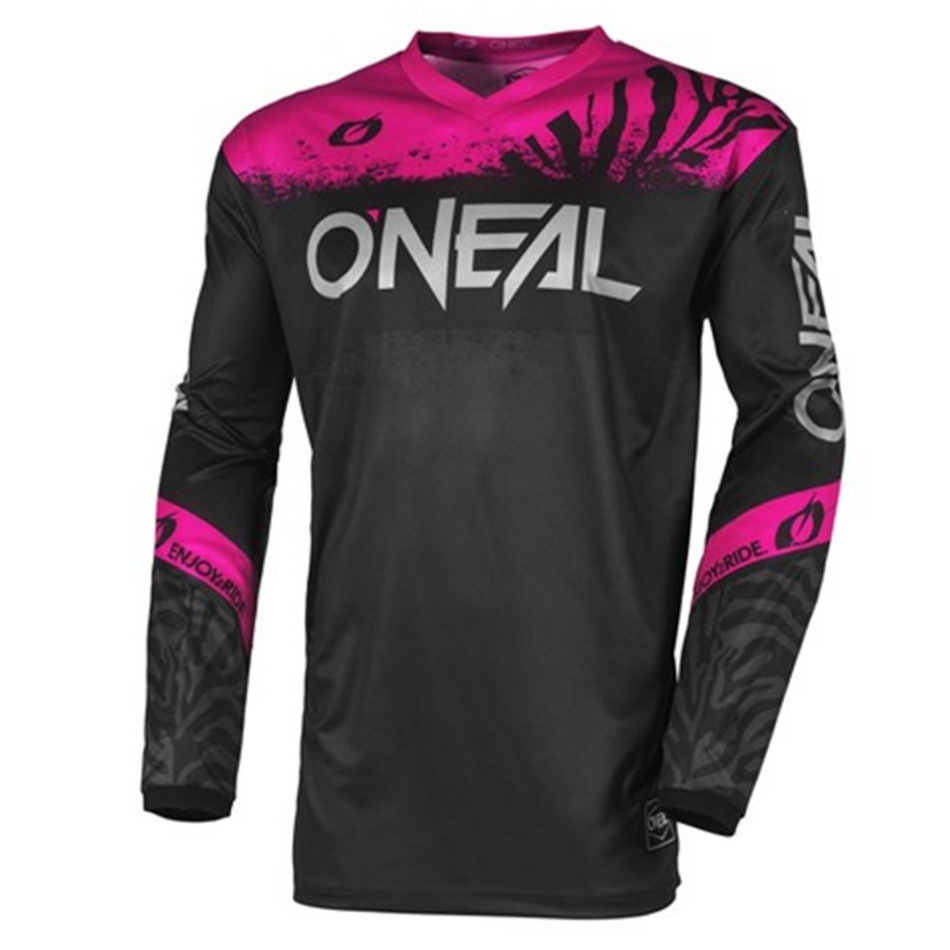 Jersey: ONEAL 2025 Girls ELEMENT SHOCKER V.25 Black/Pink