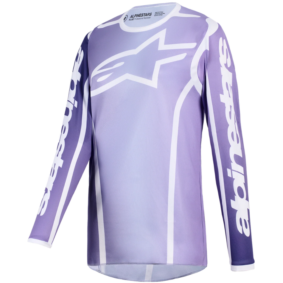 Jersey: ALPINESTARS 2026 Women FLUID APEX Violet/White