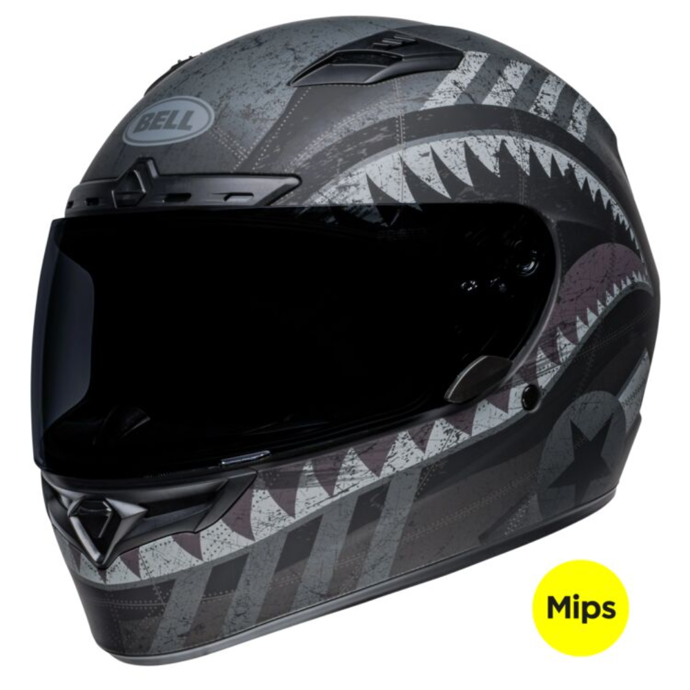 Helmet: BELL QUALIFIER DLX MIPS DMC Matt Blk/Gry