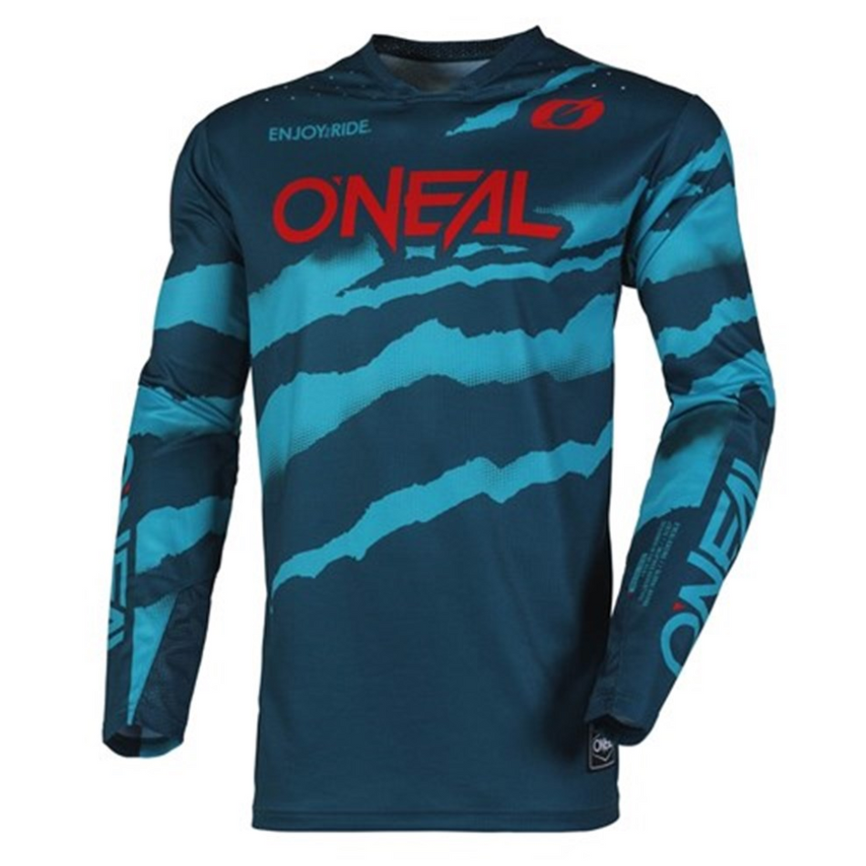 Jersey: ONEAL 2025 HARDWEAR WILD V.25 Blue/Teal