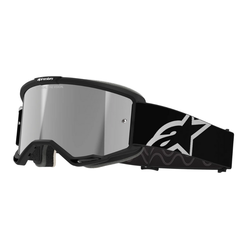 Goggles: ALPINESTARS VISION 5 CORP Black - Mirror Silver Lens