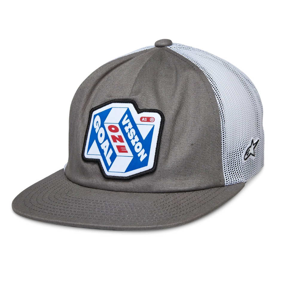 Hat: ALPINESTARS 2025 That Way Trucker Gray/White