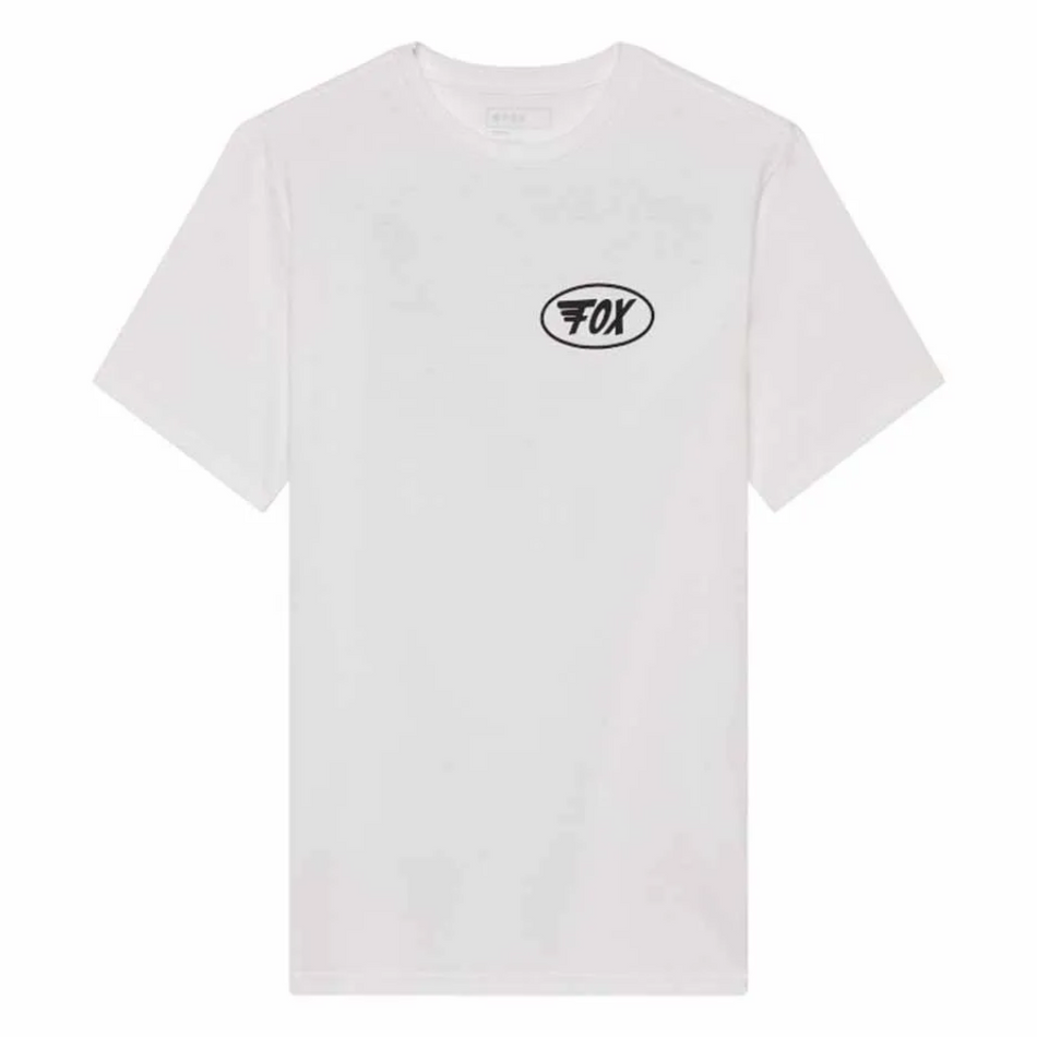 Tee: FOX 2025 WING SS PREM Optic White