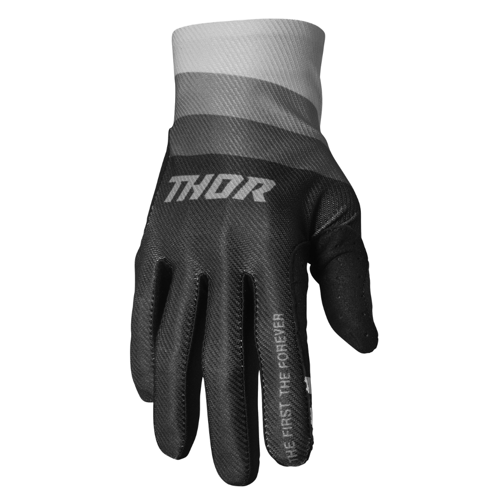Gloves: THOR 2024 ASSIST REACT MTB Black/Gray