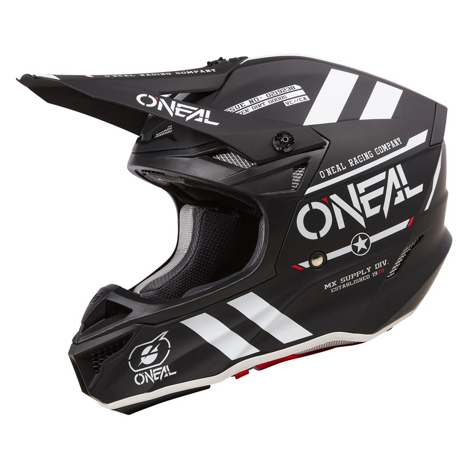 Helmet: ONEAL 2025 5SRS WARHAWK V.25 Black