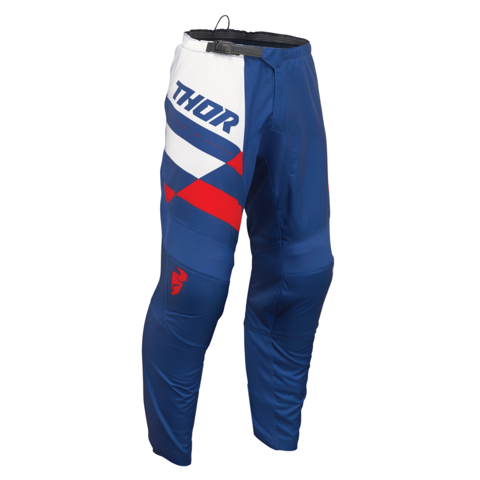 Pants: THOR 2025 SECTOR Checker Navy/Red