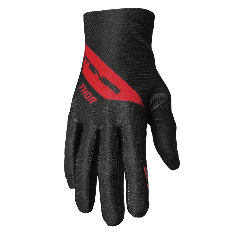 Gloves: THOR 2024 INTENSE DART MTB Black/Red