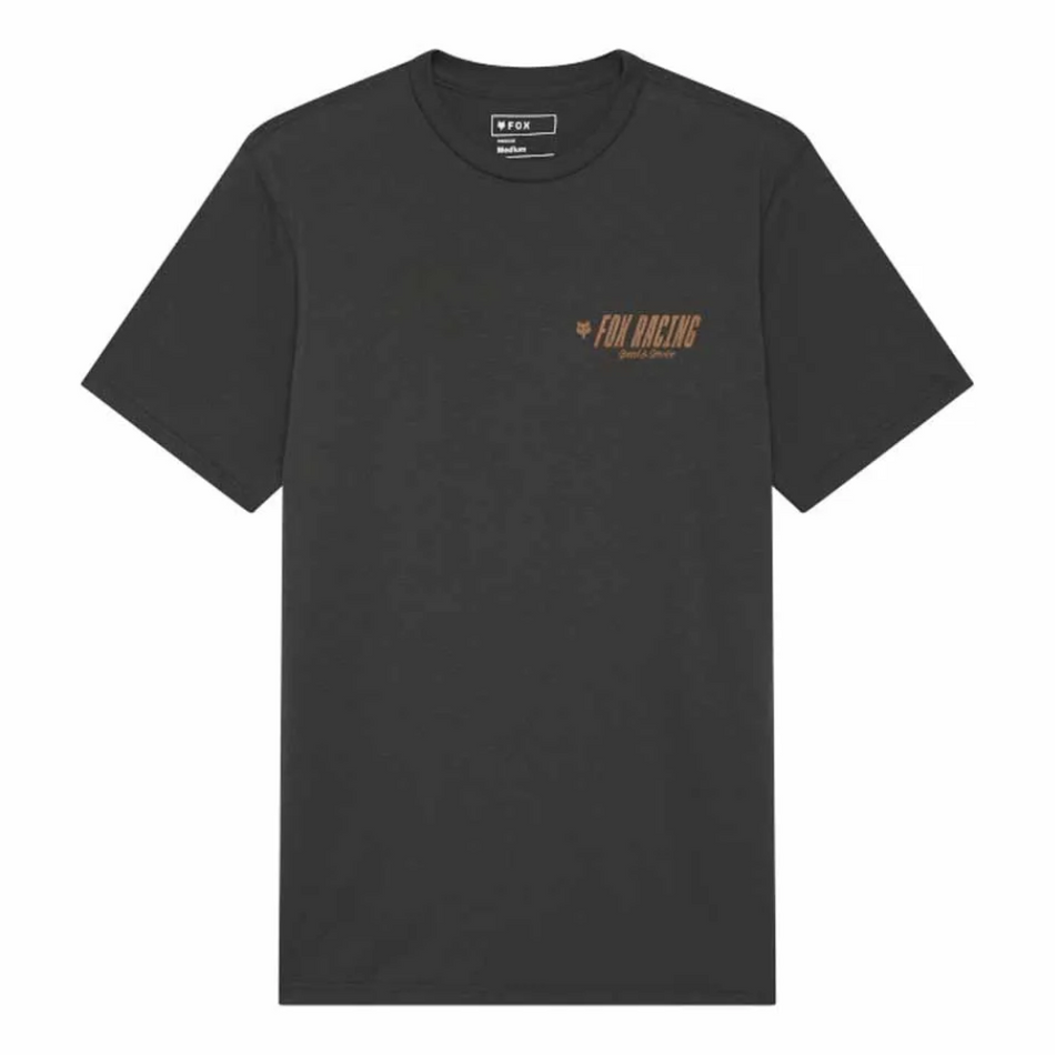 Tee: FOX 2025 BILLBOARD SS PREM Dark Shadow Grey