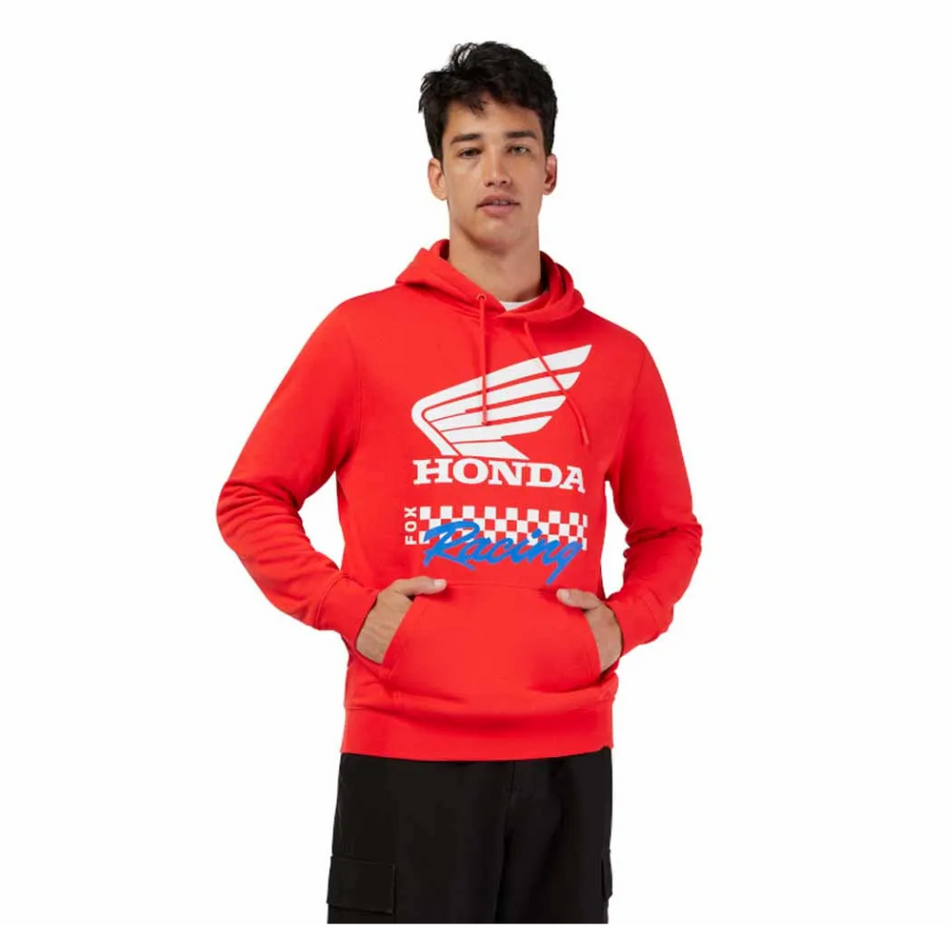 Hoodie: FOX 2025 Honda Pullover Red
