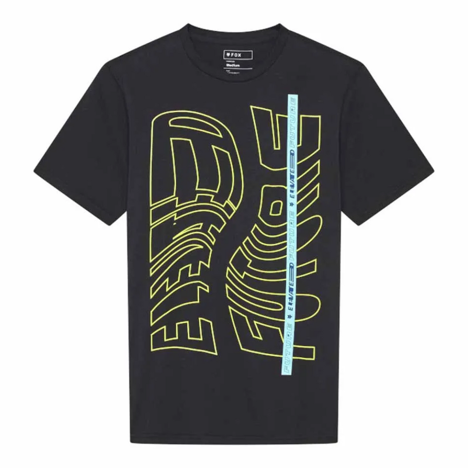 Tee: FOX 2025 ELEVATED SS PREM Black