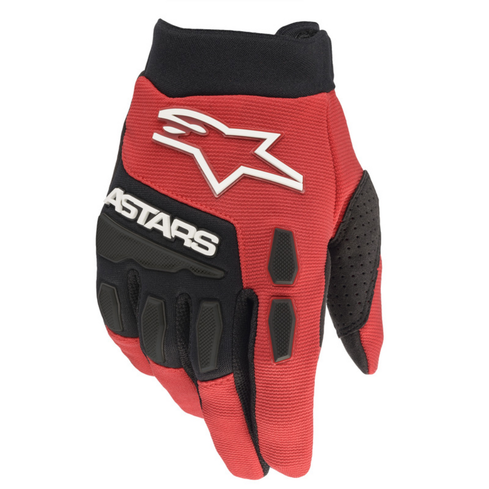 Gloves: ALPINESTARS 2025 Youth FULL BORE Bright Red/Black
