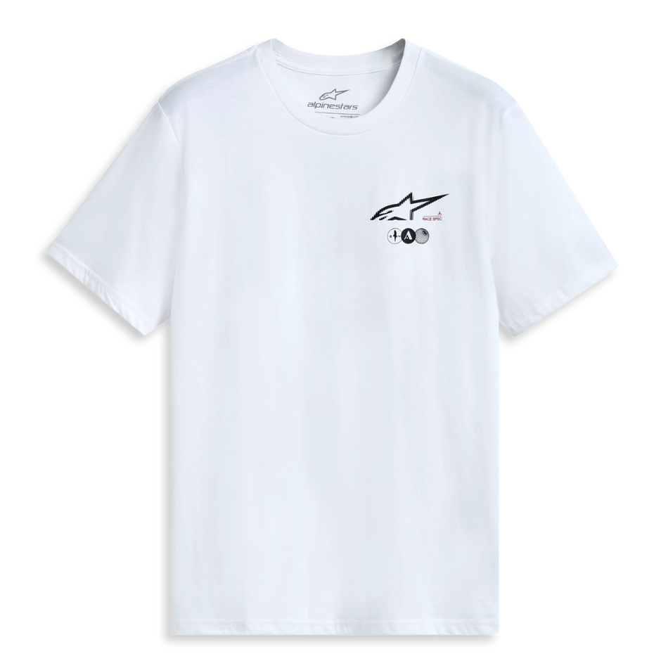 Tee: ALPINESTARS 2025 ASYM SS CSF White