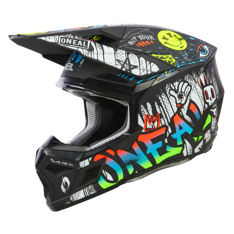 Helmet: ONEAL 2025 Youth 3SRS RANCID V.24 Multi