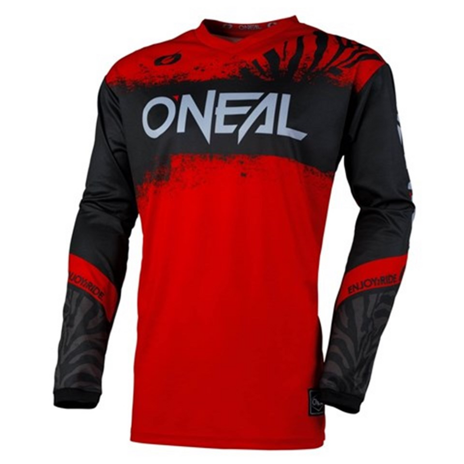 Jersey: ONEAL 2025 ELEMENT SHOCKER V.25 Black/Red