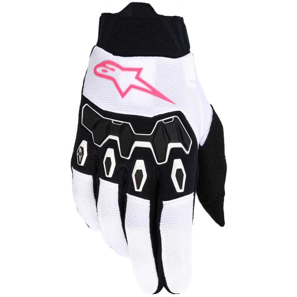 Gloves: ALPINESTARS 2026 Women FULL BORE V2 White/Black