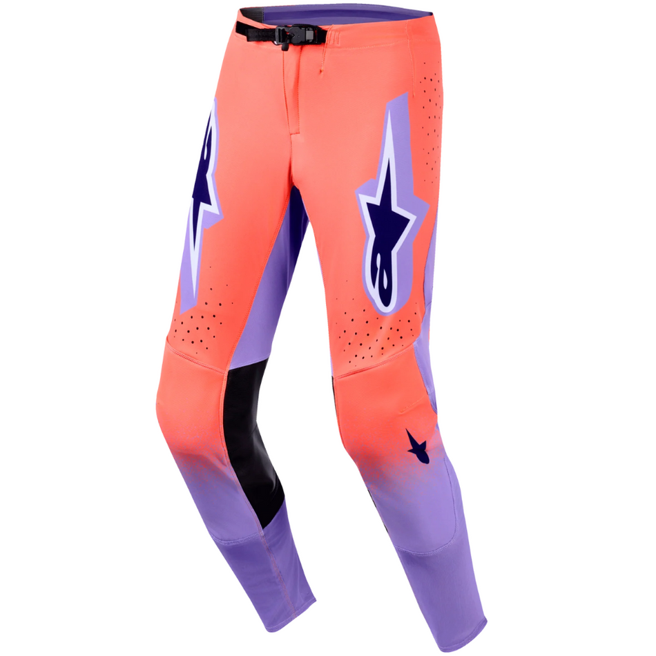 Pants: ALPINESTARS 2026 SUPERTECH SCENZ  Hot Coral/Purple