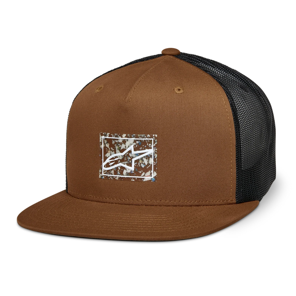 Hat: ALPINESTARS 2025 MACKINIC TRUCKER  Brown/Black