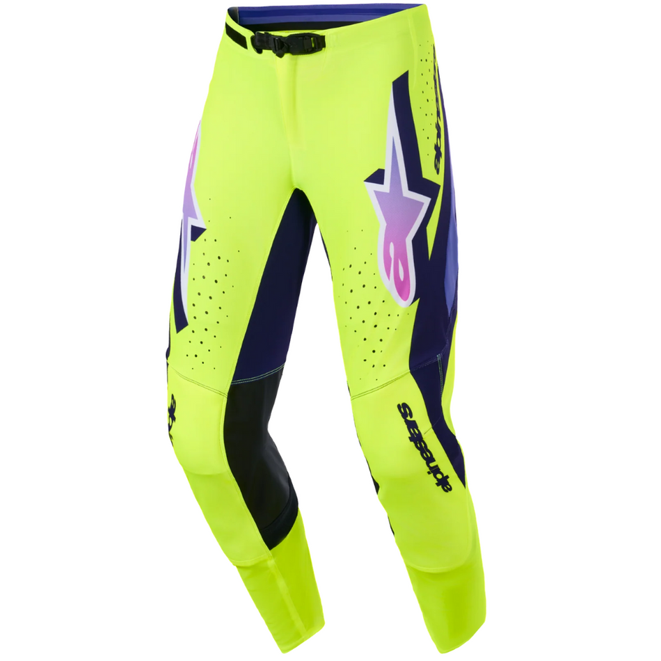 Pants: ALPINESTARS 2026 SUPERTECH VISTA Yellow/Purple/Black