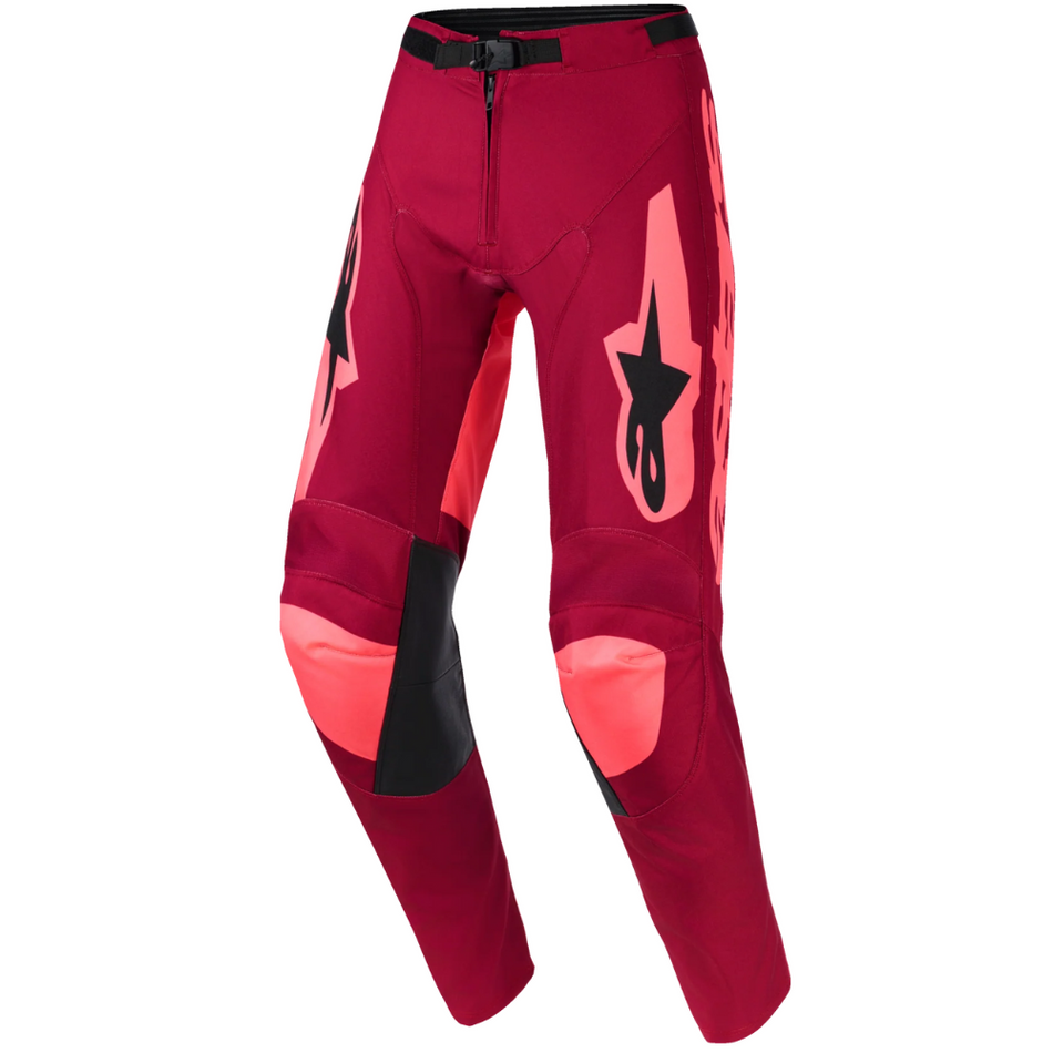Pants: ALPINESTARS 2026 RACER RIWAY Dark Red/Coral