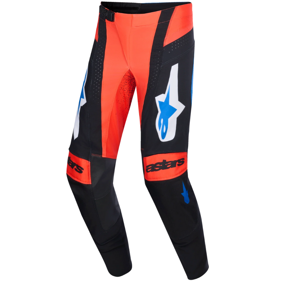 Pants: ALPINESTARS 2026 TECHSTAR KNIF Orange/Black/Ucla Blue