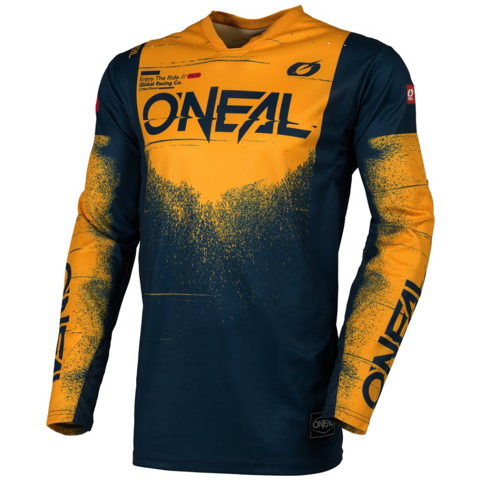 Jersey: ONEAL 2026 HARDWEAR SWIPE Navy/Rangerine