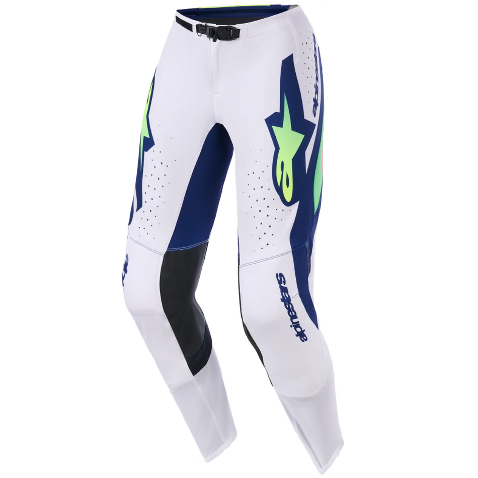 Pants: ALPINESTARS 2026 SUPERTECH VISTA Light Gray/Yellow Fluo/Blue