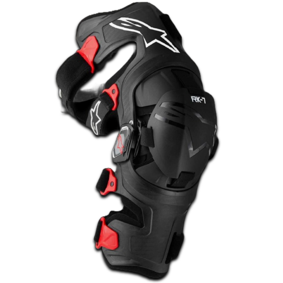 Protection: ALPINESTARS RK7 PLASMA KNEE BRACE Black/White