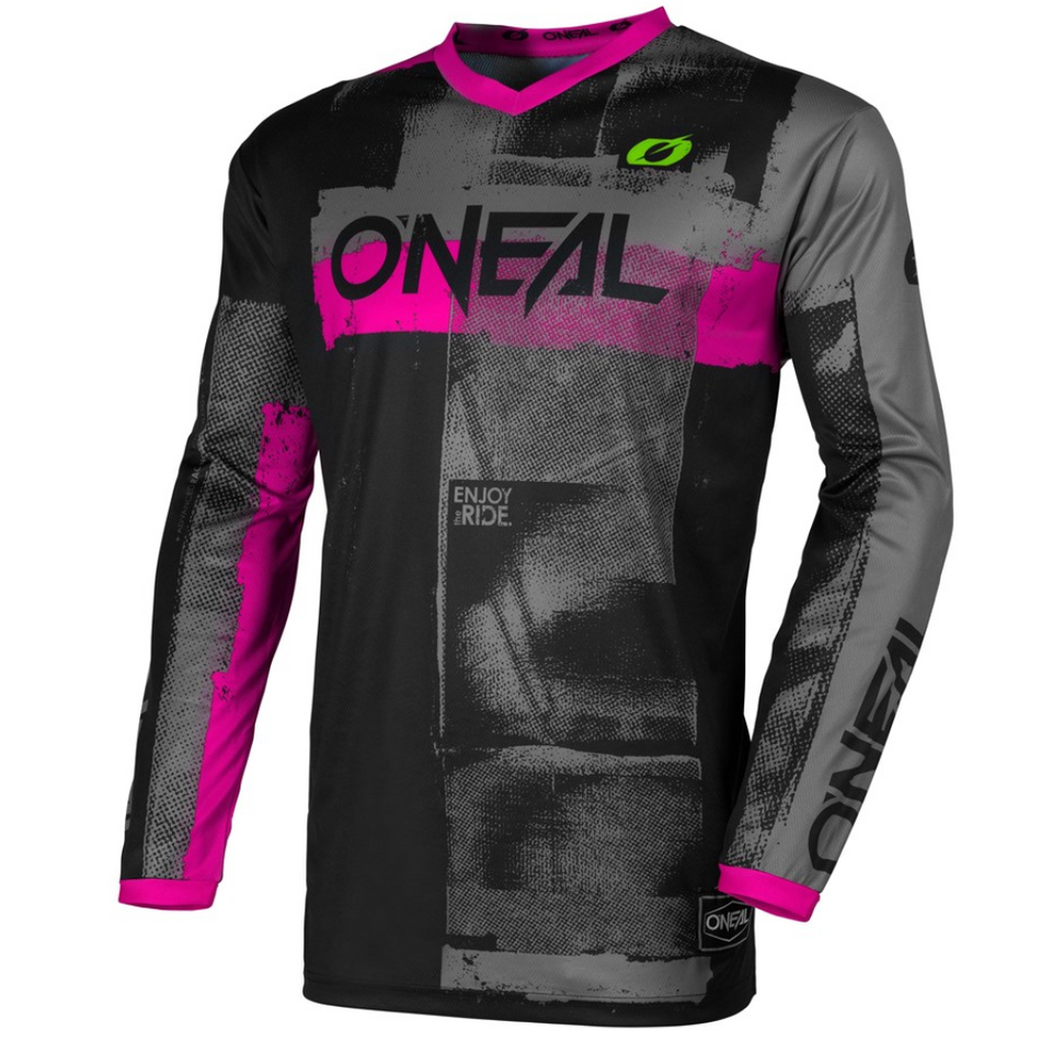 Jersey: ONEAL 2026 Ladies ELEMENT ROLLER Black/Pink