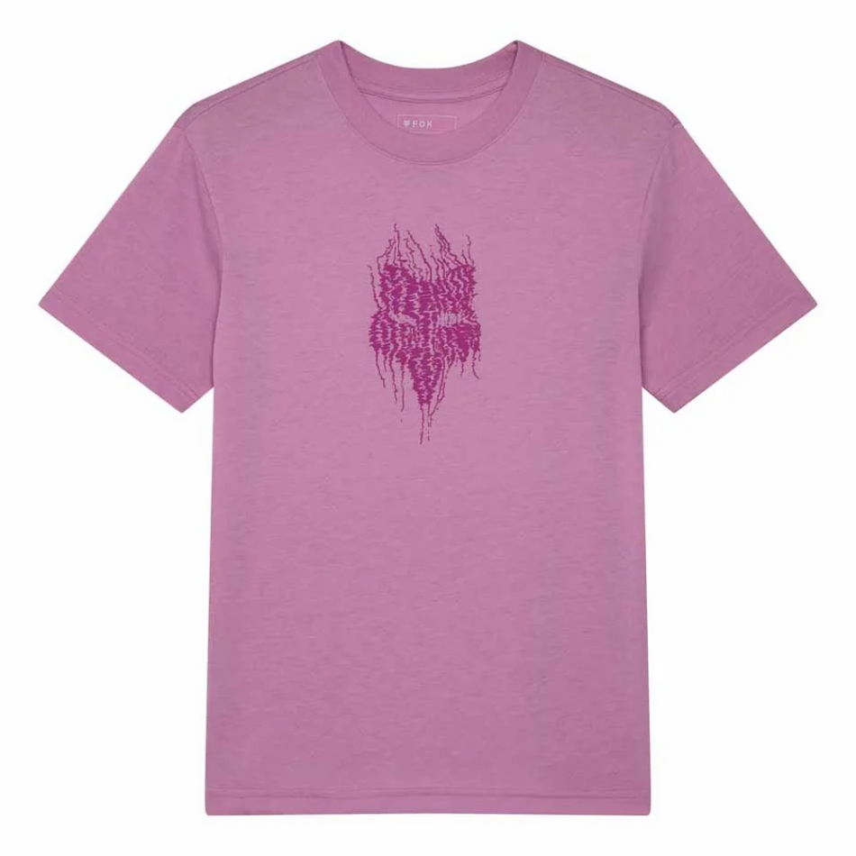 Tee: FOX 2025 Women BARK SS TECH Purple Haze