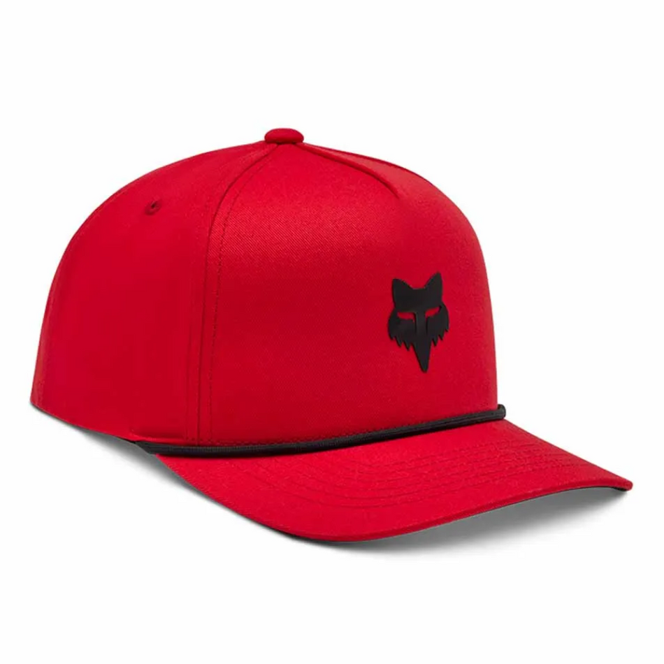 Hat: FOX 2025 HEAD ROPE Flame Red