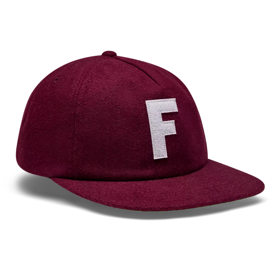 Hat: FOX 2025 BIG F ADJUSTABLE WOOL Rust