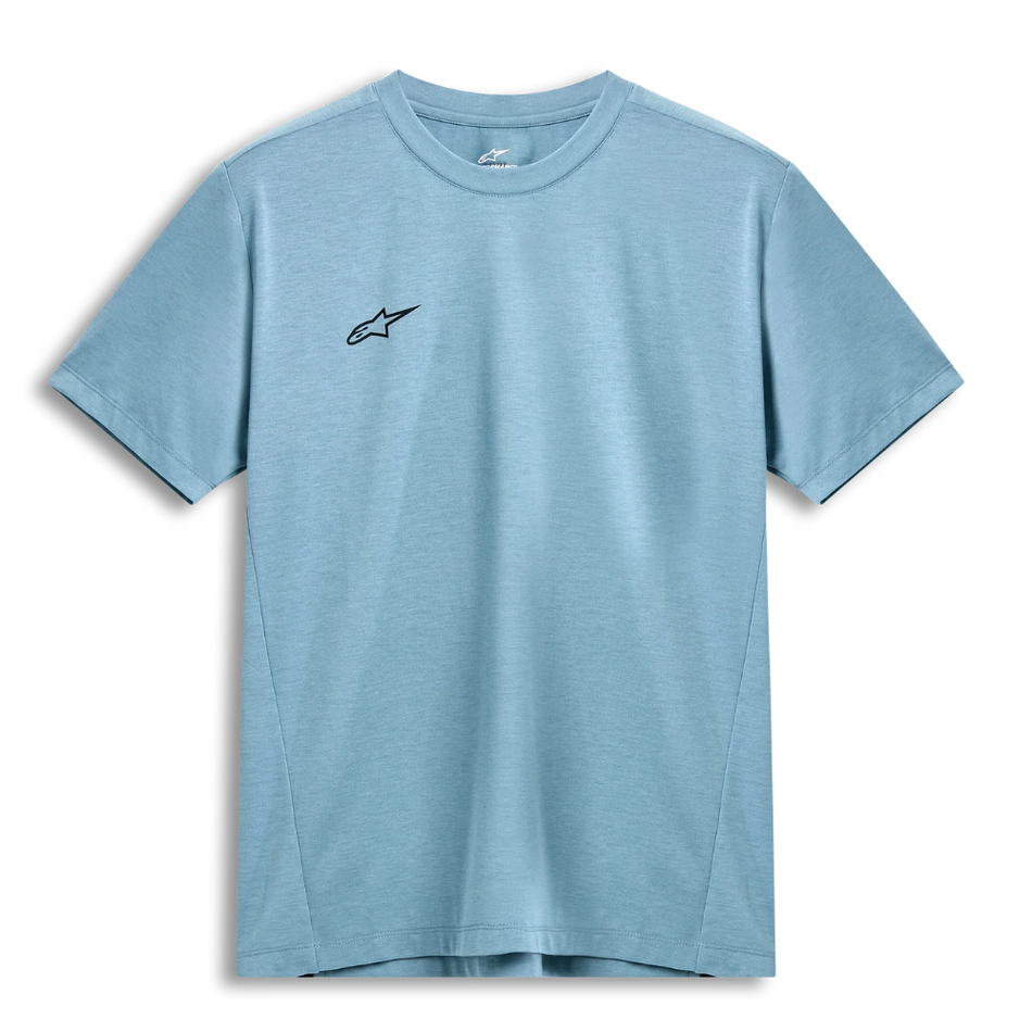 Tee: ALPINESTARS 2025 POINT PERFORMANCE SS Ice Blue