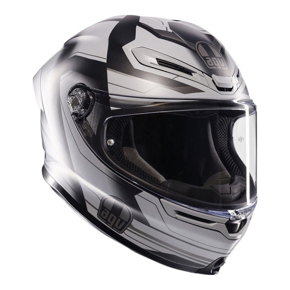 Helmet: AGV K6S ULTRASONIC Matt Black/Grey