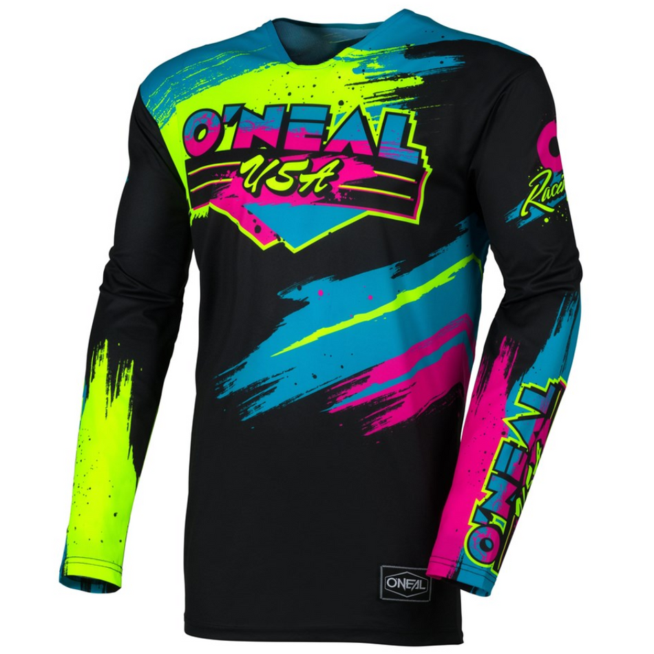 Jersey: ONEAL 2026 MAYHEM RESEDA Black/N-Yellow
