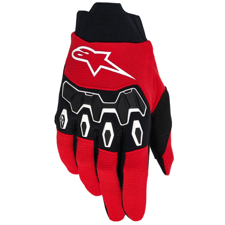 Gloves: ALPINESTARS FULL BORE V2 BrightRed/Black