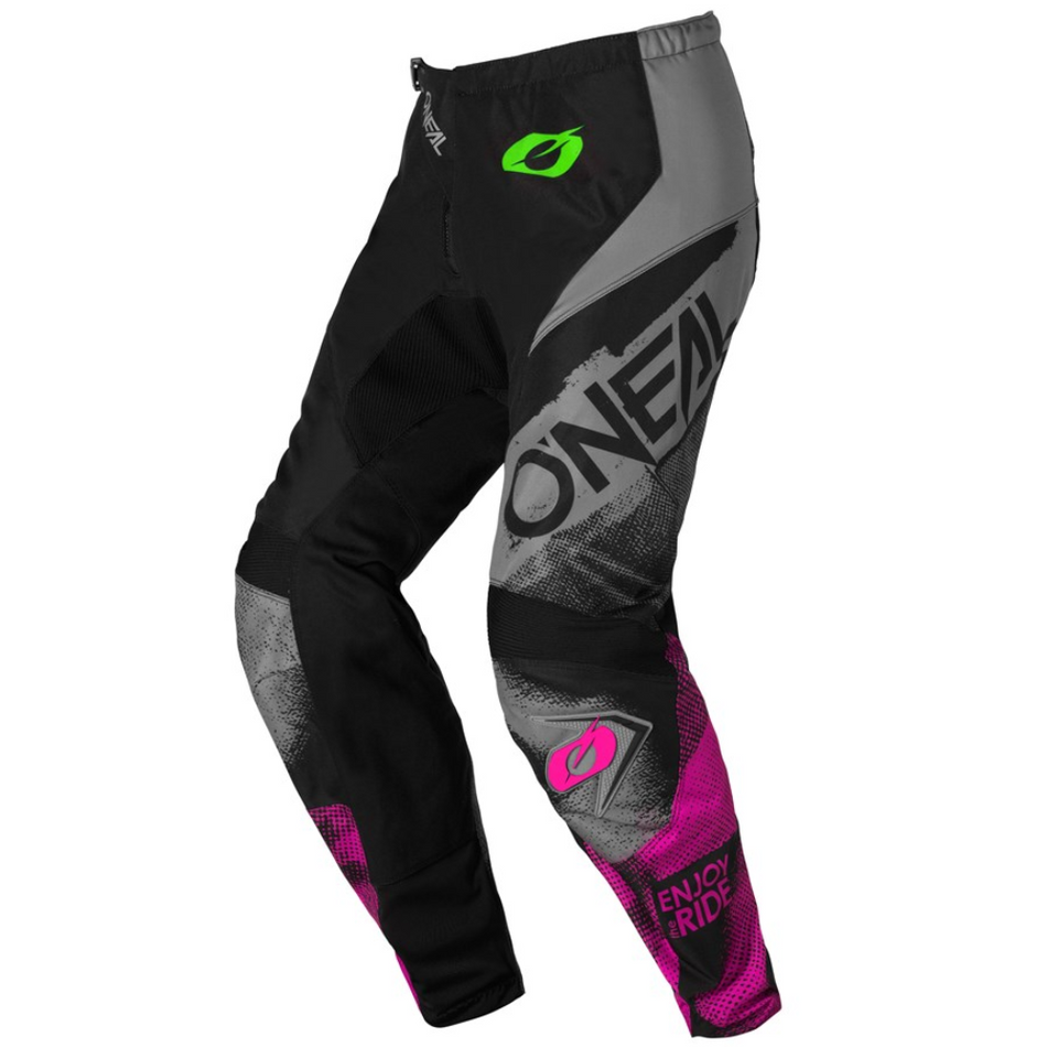 Pants: ONEAL 2026 Women ELEMENT ROLLER Black/Pink