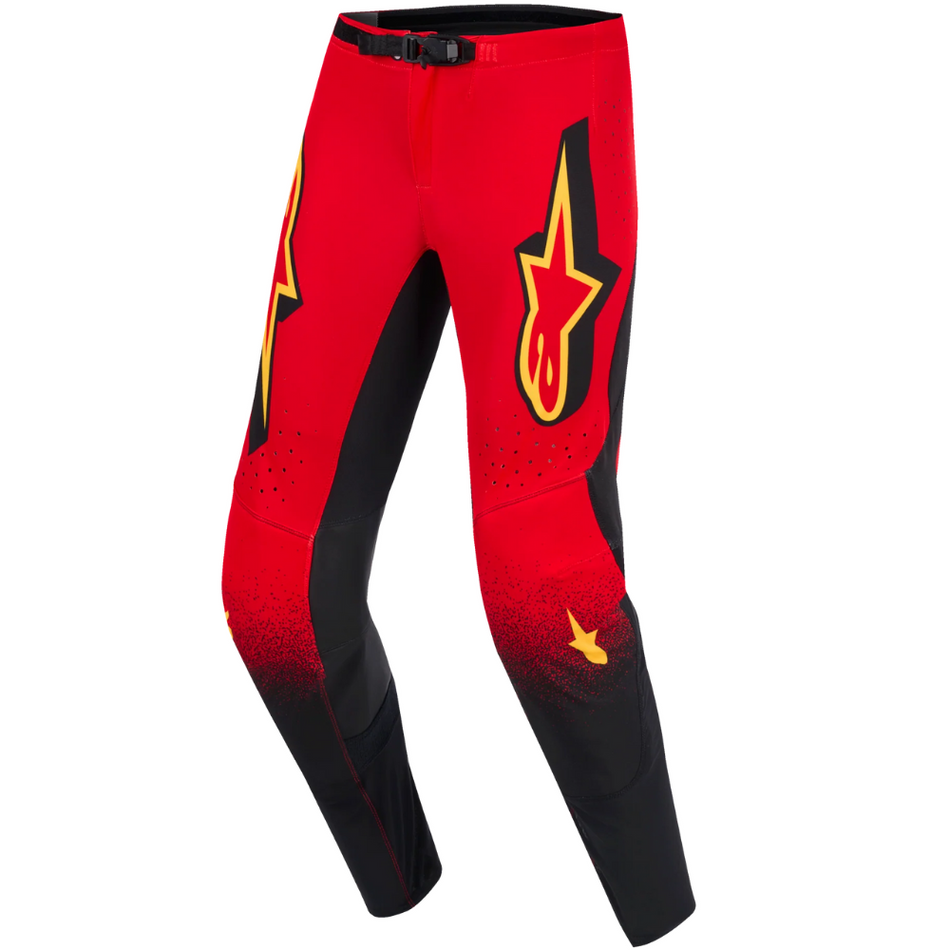 Pants: ALPINESTARS 2026 SUPERTECH SCENZ Red/Black/Yellow