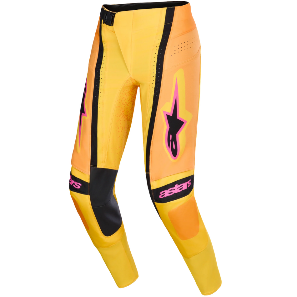 Pants: ALPINESTARS 2026 TECHSTAR NOMUR Orange/Yellow Pink