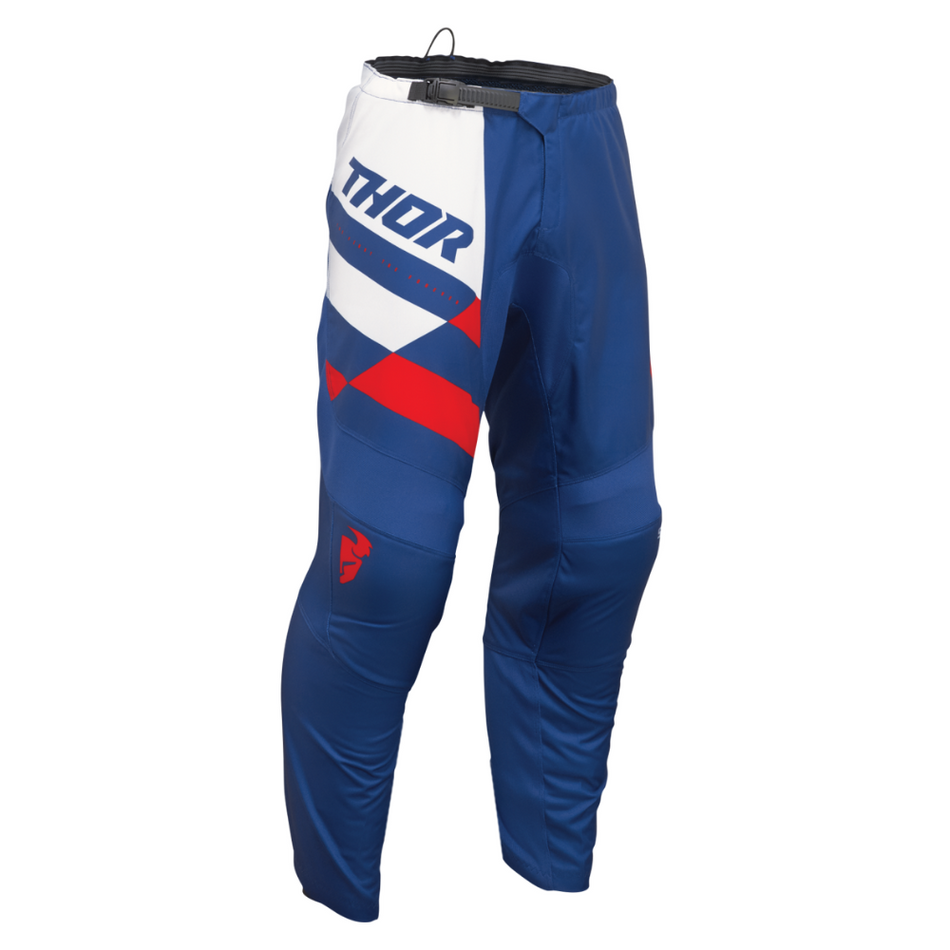 Pants: THOR 2025 Youth SECTOR Checker Navy/Red