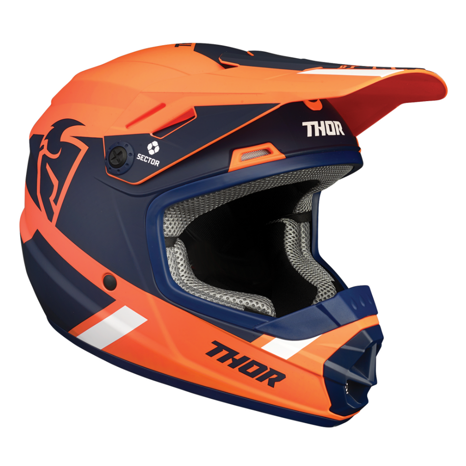 Helmet: THOR 2025 Youth SECTOR Mips Orange/Navy