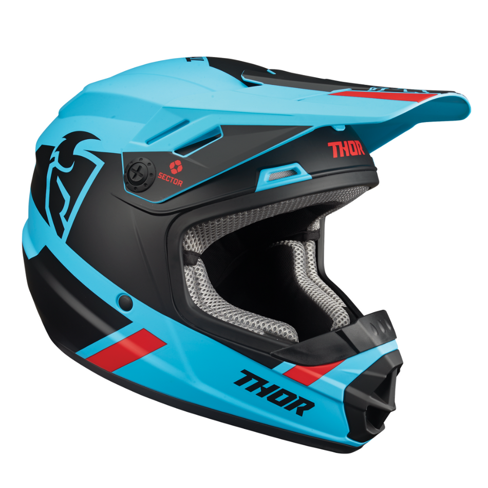 Helmet: THOR 2025 Youth SECTOR Mips Blue/Black