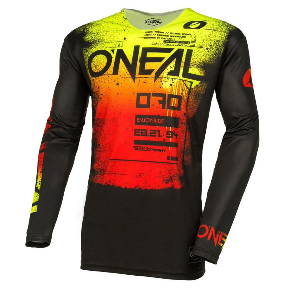 Jersey: ONEAL 2025 MAYHEM SCARZ V.24 Black/Red