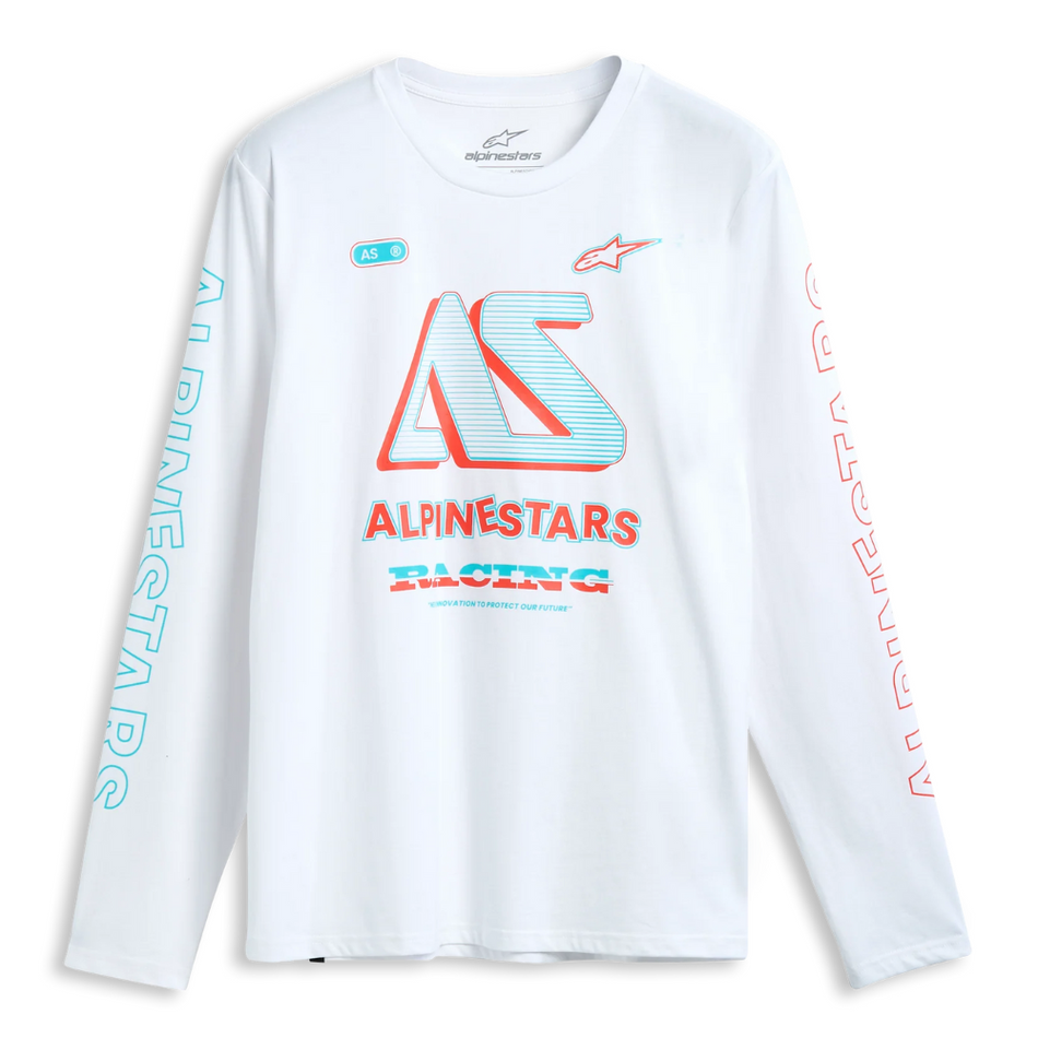 Tee: ALPINESTARS 2025 AYESS LS CSF White