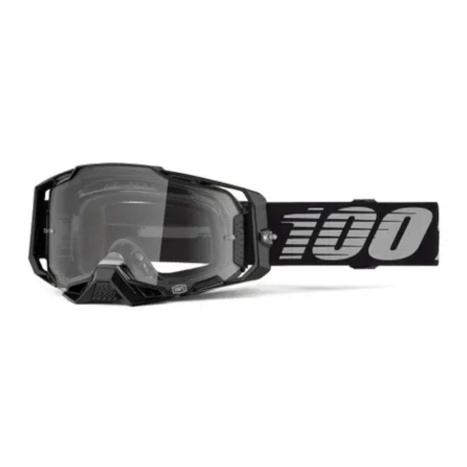 Goggles: 100% ARMEGA Black Clear